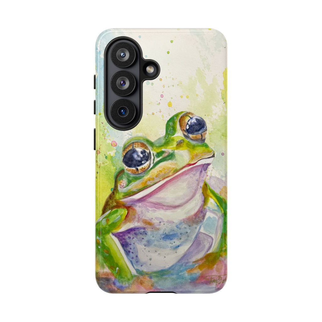 The Frog | Watercolor Protective Phone Case