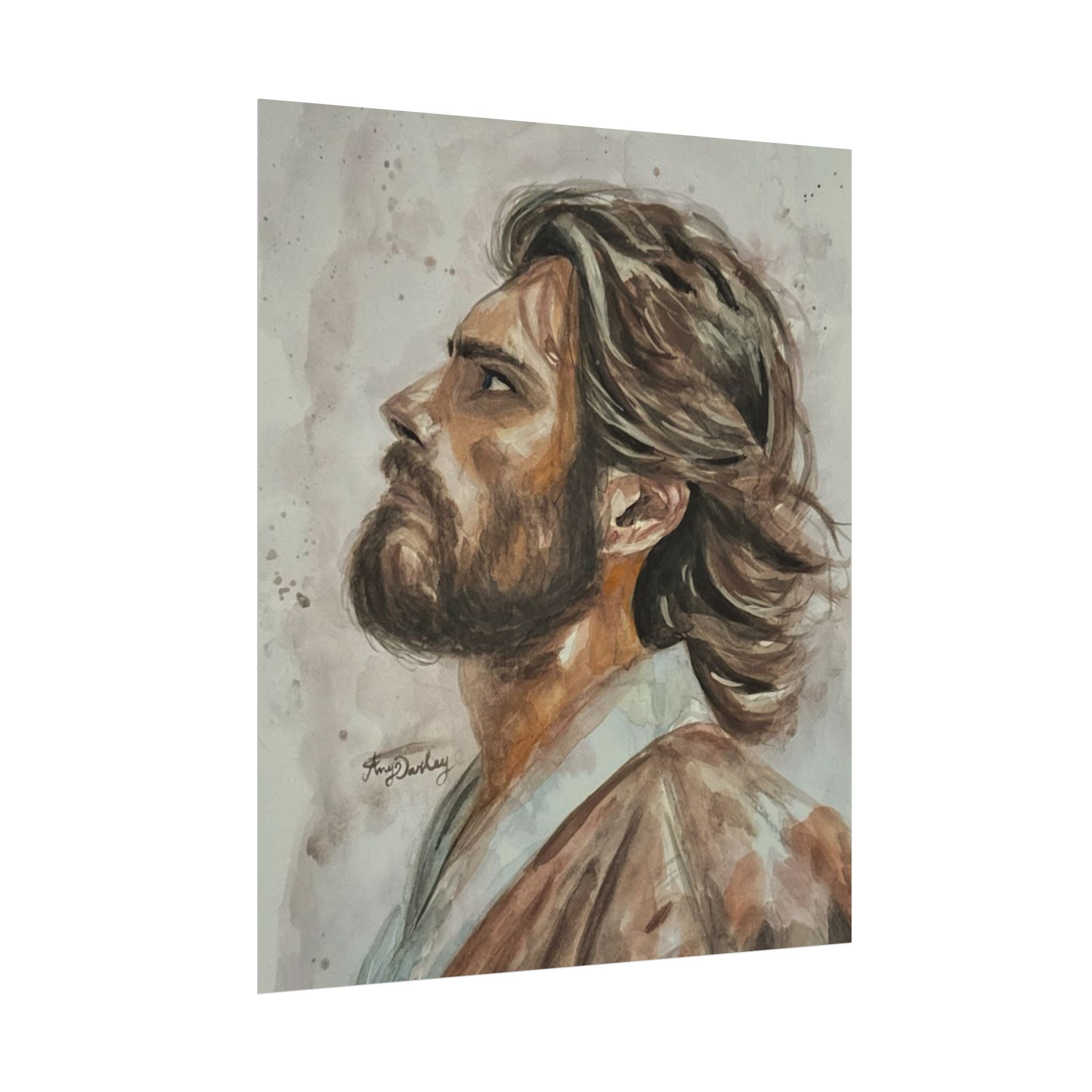 Copy of Copy of Copy of Still, He Stands | Textured Matte Wall Art