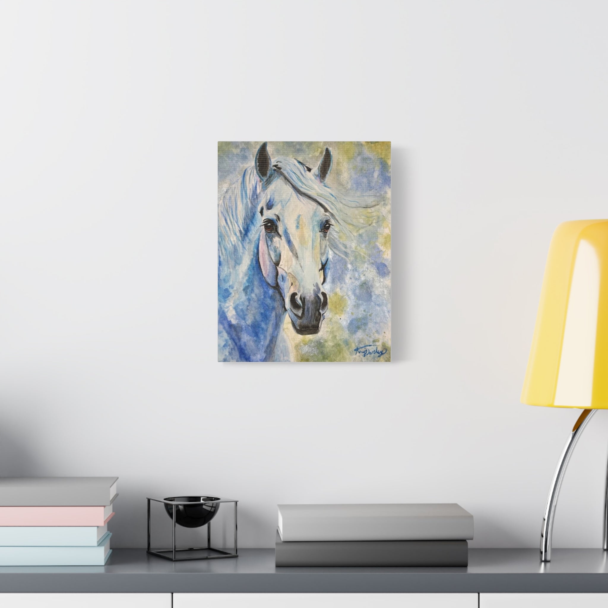 The Blue Horse | Canvas Print